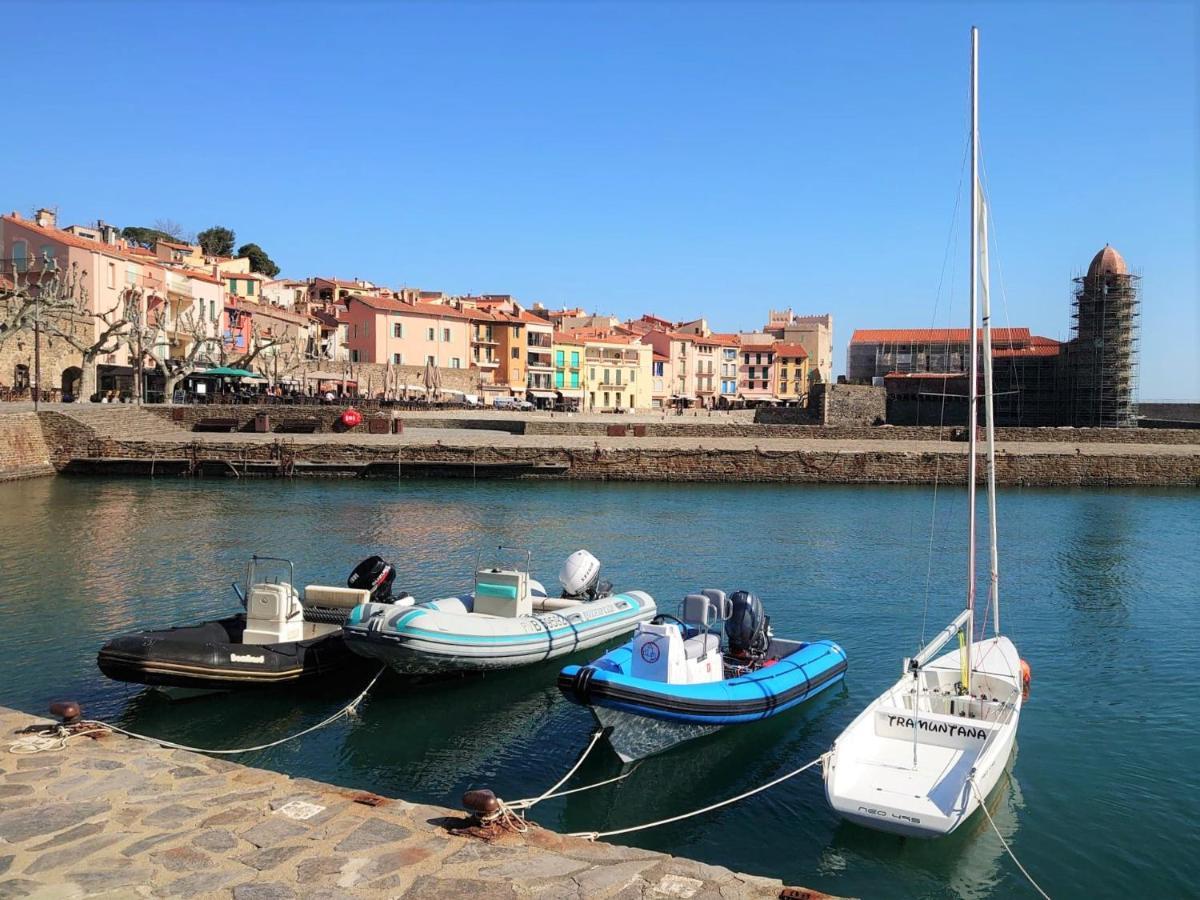 4Rb4 Appartement Type T2 Bord De Mer Acces Plage Direct Collioure Eksteriør bilde